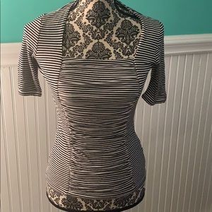 White House Black Market Fitted Top